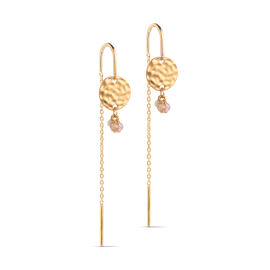 ENAMEL Copenhagen Abella Earrings - Warm Sand  hos parfumerihamoghende.dk 